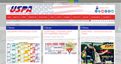 Desktop Screenshot of padelusa.org